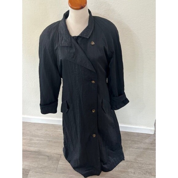 Gallery Jackets & Blazers - Gallery Black Long Coat